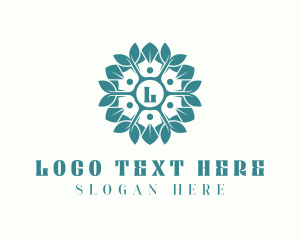 Floral Garden Florist Logo