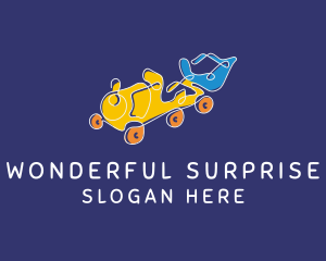 Train Toy Gift logo design