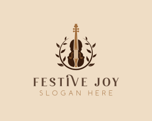 Cello Music Festival logo design