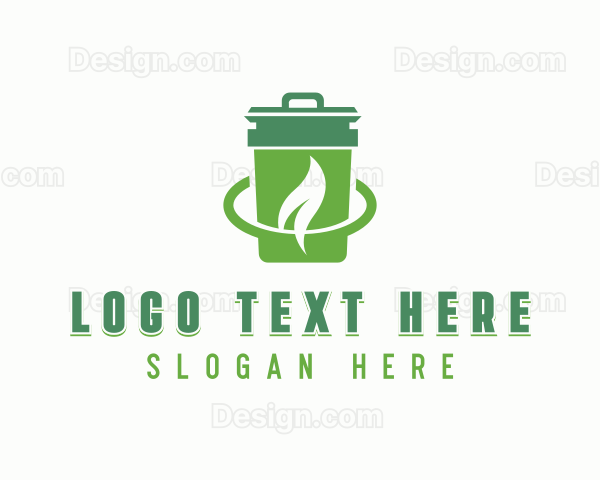 Waste Garbage Disposal Logo