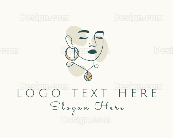 Fashion Woman Stylist Logo