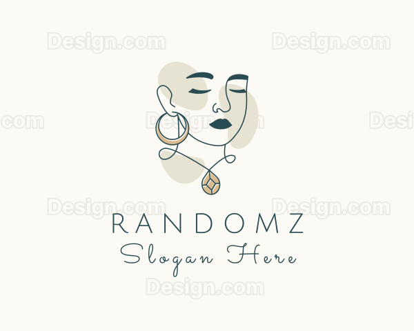 Fashion Woman Stylist Logo