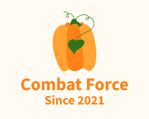 Pumpkin Garden Heart logo