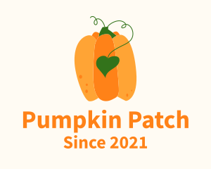 Pumpkin Garden Heart logo