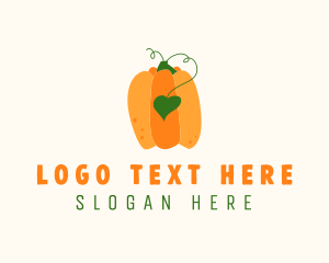 Pumpkin Garden Heart logo