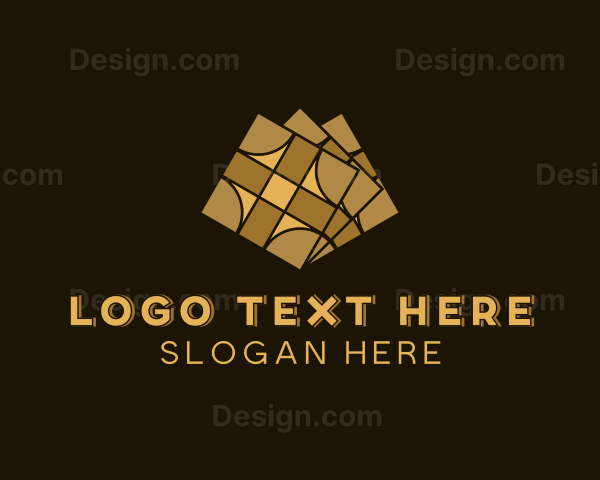 Pattern Flooring Tiling Logo