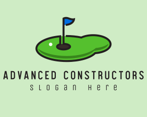 Mini Golf Course logo design