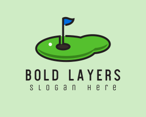 Mini Golf Course logo design