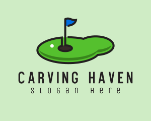 Mini Golf Course logo design