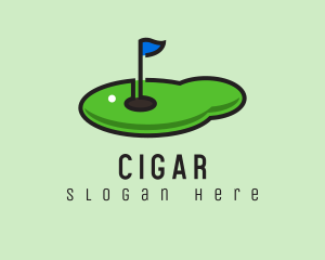 Mini Golf Course logo design