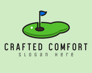 Mini Golf Course logo design