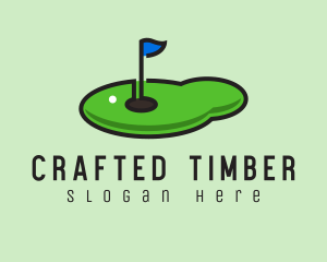 Mini Golf Course logo design