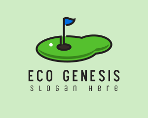 Mini Golf Course logo design