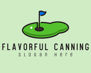 Mini Golf Course logo design