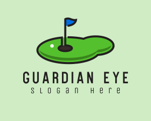 Mini Golf Course logo design