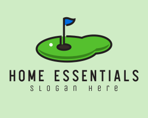 Mini Golf Course logo design