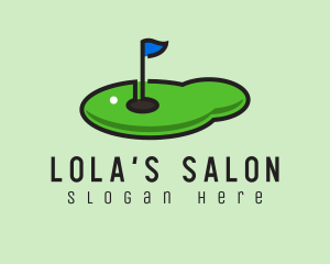 Mini Golf Course logo design