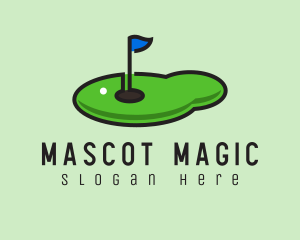 Mini Golf Course logo design