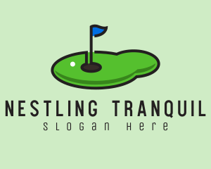 Mini Golf Course logo design