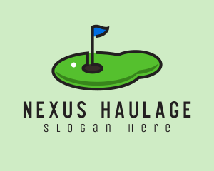 Mini Golf Course logo design