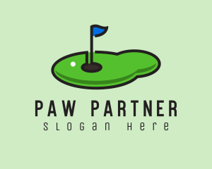 Mini Golf Course logo design