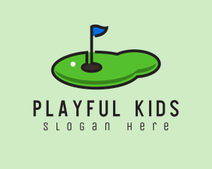 Mini Golf Course logo design