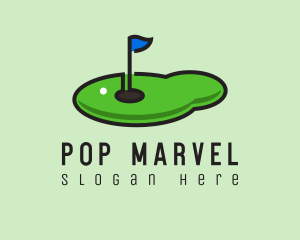 Mini Golf Course logo design