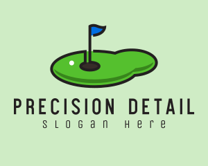 Mini Golf Course logo design