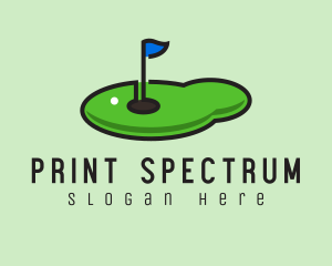 Mini Golf Course logo design