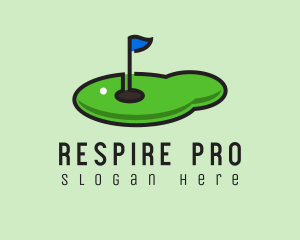 Mini Golf Course logo design