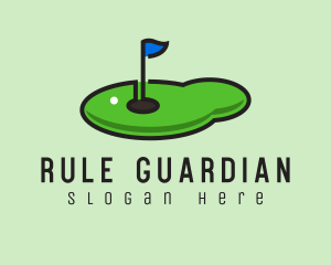 Mini Golf Course logo design