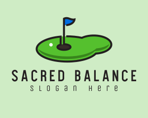 Mini Golf Course logo design