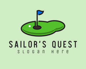 Mini Golf Course logo design