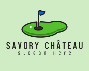 Mini Golf Course logo design