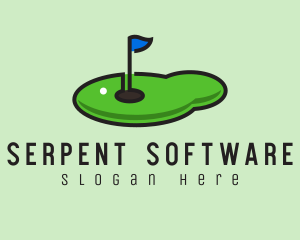 Mini Golf Course logo design