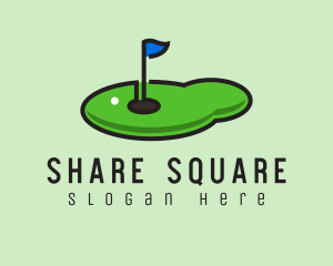 Mini Golf Course logo design