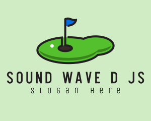 Mini Golf Course logo design