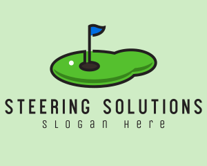 Mini Golf Course logo design