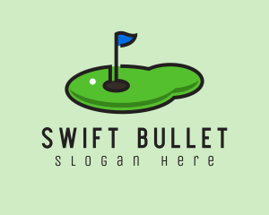 Mini Golf Course logo design