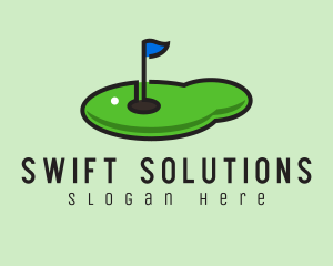 Mini Golf Course logo design