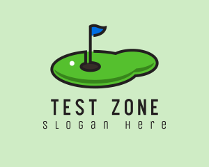 Mini Golf Course logo design