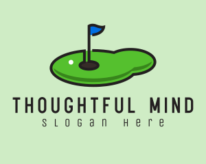 Mini Golf Course logo design