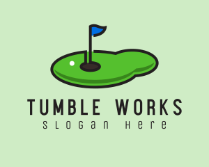 Mini Golf Course logo design