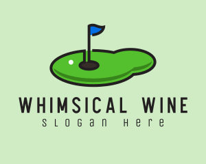 Mini Golf Course logo design