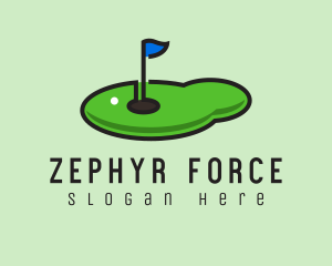 Mini Golf Course logo design