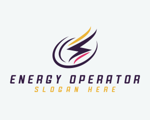 Flash Charging Energy logo design