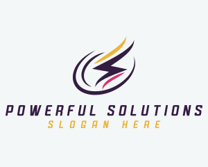 Flash Charging Energy logo design