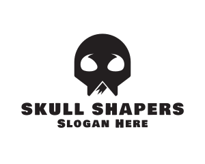 Skeleton Skull Mountain logo