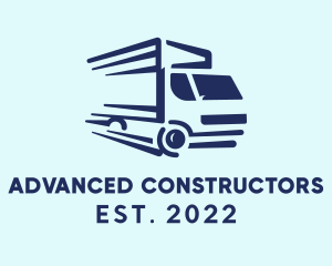 Logistics Delivery Truck logo design