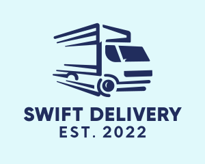 Logistics Delivery Truck logo design